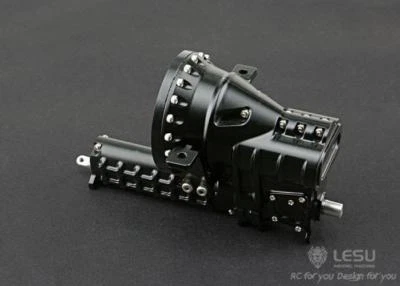 LESU 3Speed Planetary Transmission Gearbox for Tamiya Car 1/14 RC Tractor Truck - Image 1 of 4