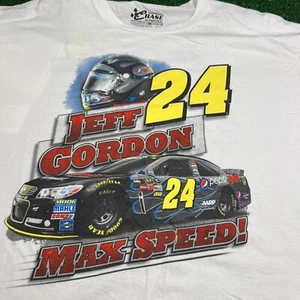 2013 Jeff Gordon Chase Pepsi Max Speed T-Shirt White Size 3XL Double Sided - Picture 1 of 10