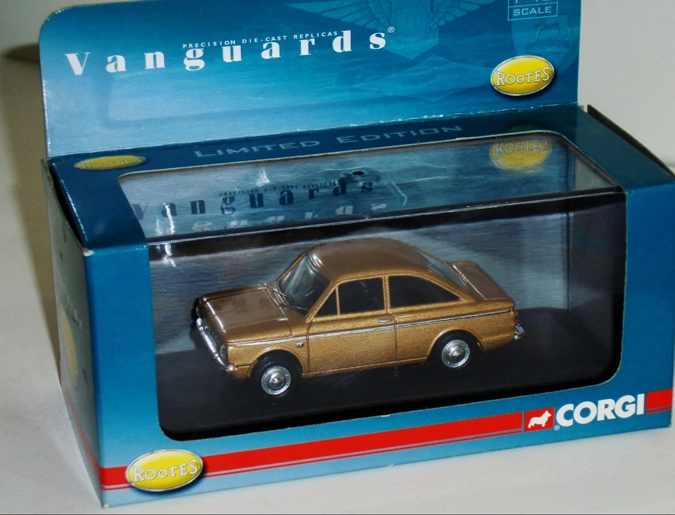 HILLMAN IMP CALIFORNIAN GOLD BRONZE VANGUARDS VA04007 1:43 - Immagine 1 di 1