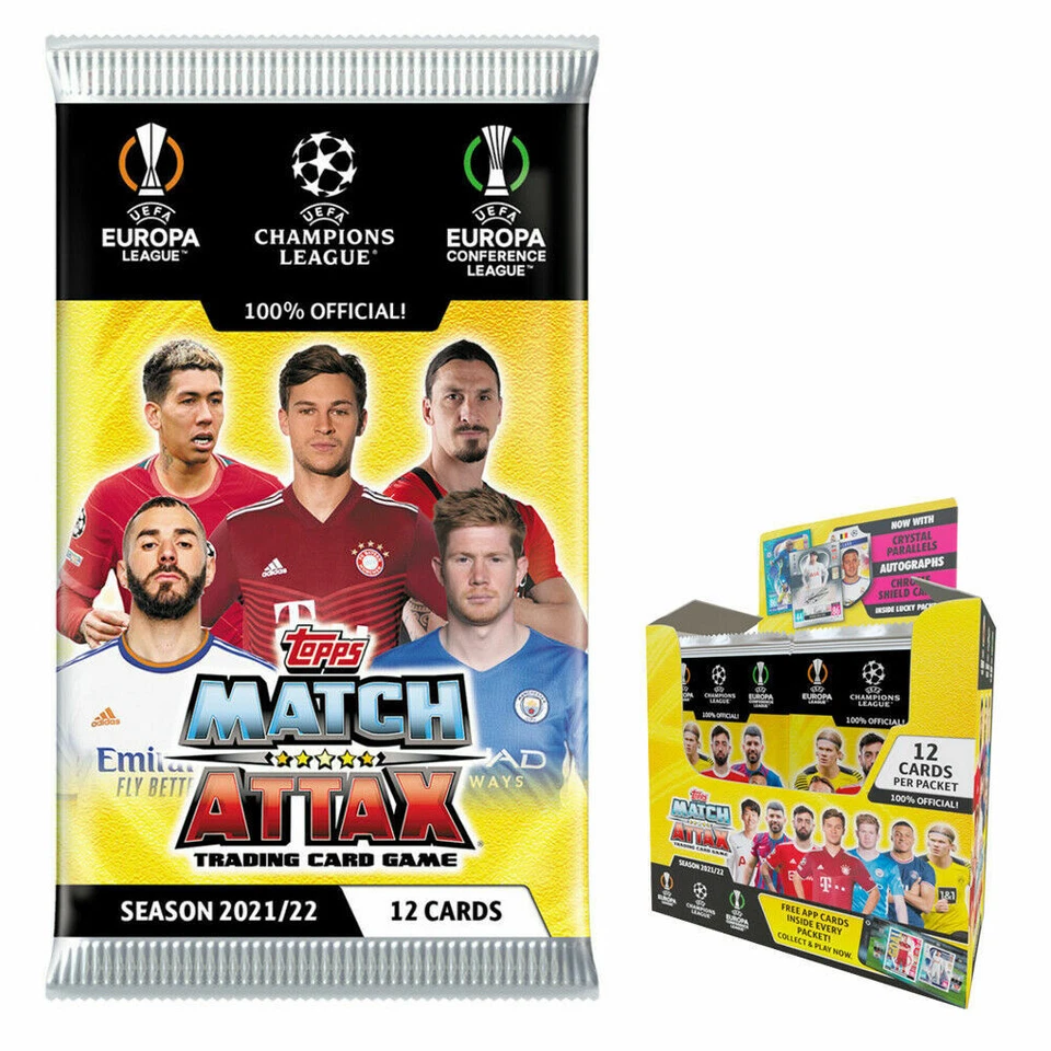 2021-22 Topps Match Attax UEFA Champions League Soccer *You Pick - 20% off 4+ - Image 1 of 1
