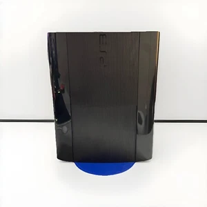 Playstation 3 Super slim Vertical Stand 3D Printed BLUE - Imagen 1 de 4