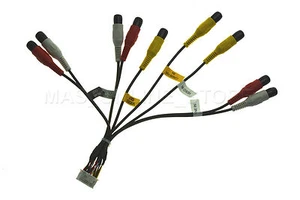 JVC KWNT510HDT KW-NT510HDT A/V OUT/ IN CAM RCA HARNESS *SPECIAL ORDER* - Picture 1 of 5