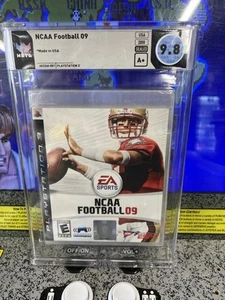 2008 PS3 NCAA Football 09 Graded WATA 9.8 A+ Boston College Matt Ryan Pre-Rookie - Picture 1 of 11