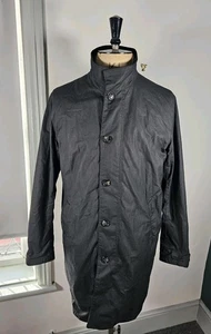 Barbour Cobalt Wax Mac Jacke Herren Medium schwarz Steppfutter Country *NEUWERTIG* - Bild 1 von 23