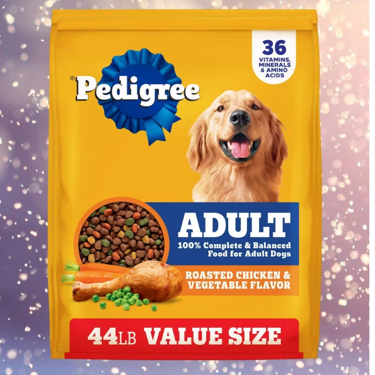 Comida para perros adultos Pedigree, sabor a pollo y verduras - 44 lb - ENVÍO RÁPIDO Foto 1 de 1