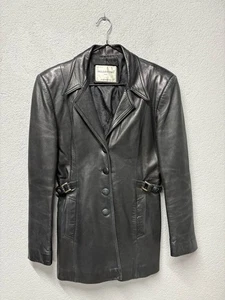 Pellessimo Paris Damen Lederjacke Mantel S Made in France - Bild 1 von 17