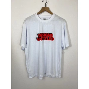 Designs Untitled Los Angeles White Graphic T-Shirt Men’s Size L NWT Cotton Blend - Picture 1 of 6