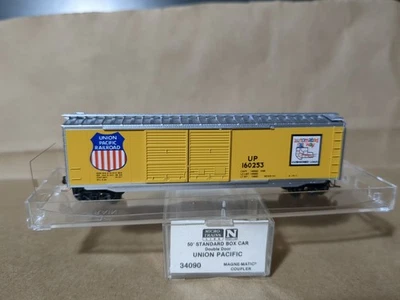 Micro-Trains #34090 Union Pacific Boxcar escala N Foto 1 de 4