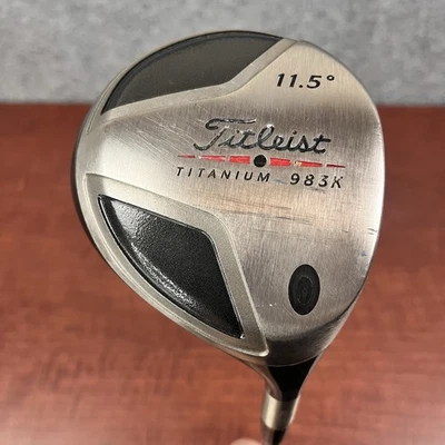 Titleist Pro Titanium 983k 11.5° Driver Graphite Shaft RH Golf Pride Grips - Image 1 of 4