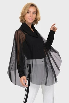 Blusa poncho transparente Joseph Ribkoff Foto 1 de 4