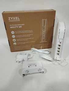 Zyxel, Multy M1, Single Pack,Wi-Fi 6 Dual-Band Mesh, Nie benutzt, m. OVP - Bild 1 von 9