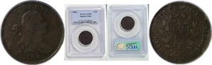 1804 1/2C Draped Bust Half Cent PCGS VF-30 - Picture 1 of 3