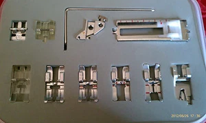 11 PC PRESSER Foot Snap On Pfaff Creative Performance Ambition Quilt Expression - Picture 1 of 6