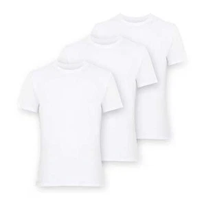 Paquete de 3 camisetas premium para hombre de rayón hechas de bambú cuello redondo - Imagen 1 de 25