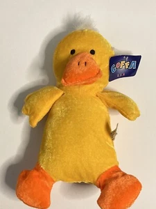 Goffa U.S.A Yellow Duck Plush Doll With Tags - Picture 1 of 4
