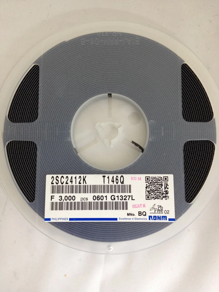 Lot of 3000pcs Rohm 2SC2412K-T146Q Bipolar Junction Transistor SOT-346 PB FREE