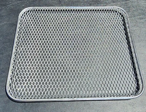 8" x 10" Rectangle Grill BBQ Mesh Stainless Steel Camping Grate Baking Rack Wire - Picture 1 of 4