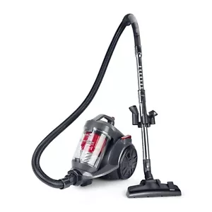 Fakir trend BL 240 Beutelloser Staubsauger, HEPA-Filter, anthrazit/rot, 700 Watt - Bild 1 von 4