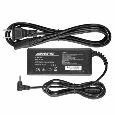AC Adapter For Acer N15V2 Aspire One CloudBook AO1-431 A01-431 Laptop DC Charger - Image 1 of 4