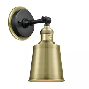 Innovations 203-BAB-AB-LED Addison Brass Sconce Franklin Restoration Collection - Picture 1 of 2