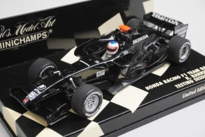 1:43 MINICHAMPS 400060211 Honda Racing F1 Team RA106 Test Car 2006 model car - Image 1 of 4