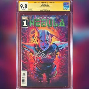 NEBULA #1 CGC 9.8 SS SIGNED BY KAREN GILLAN - Picture 1 of 1