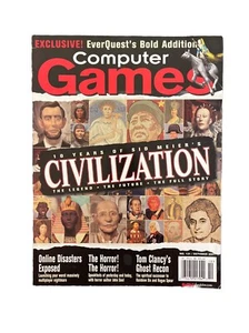 Vintage Collectable Computer Games Magazine #131 October 2001 - Civilization - Picture 1 of 3