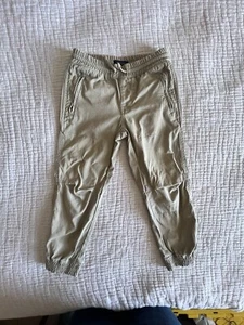 Polo Ralph Lauren Boys Twill Joggers Pony Logo Brown Size 5 - Picture 1 of 14