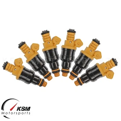6 Fuel Injectors 0280150702 for Alfa Romeo 156 164 166 Spider GTV 2.0 2.5 3.0 V6 - Image 1 of 4