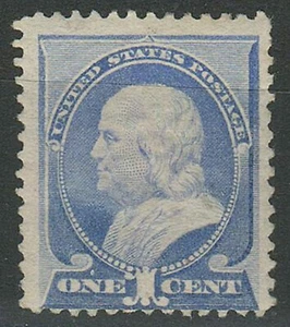United States 1887 ☀ 1 Cent - Benjamin Franklin SG.217  ☀ MNH** - Unused  - Picture 1 of 2