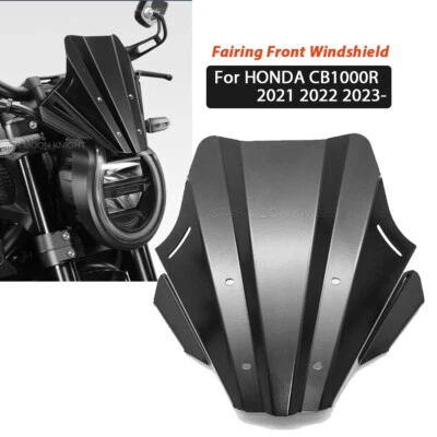 Motorcycle Fairing Front Windshield For HONDA CB1000R 2021 2022 2023- Aluminum - Image 1 of 4