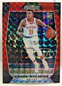 Frank Ntilikina 2017-18 Panini Prizm Mosaic RED Refractor RC #51 - NY KNICKS - Picture 1 of 2