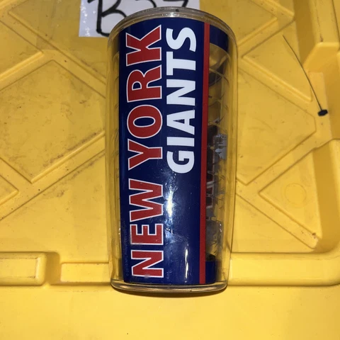 New york giants tervis tumbler  16 Ounces. In Good Condition Cover