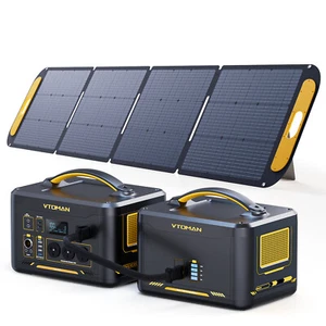 VTOMAN 1500W/1000W/600W Portable Power Station LiFePO4 Battery Solargenerator - Picture 1 of 58