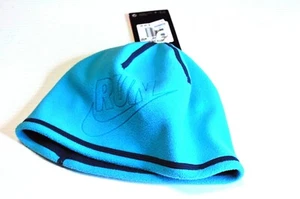 Nike Youth Unisex Reversible Skull Cap Running Therma Fit Blue/Baby Blue NEW - Picture 1 of 4