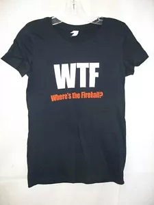 Fireball Cinnamon Whiskey - "WTF" - T-shirt donna promo slim fit - NUOVO - Foto 1 di 6
