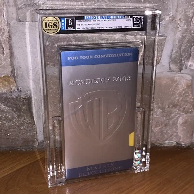 Matrix 3 Revolutions Academy Screener VHS Sealed IGS 8/8.5 Screening Promotional - Image 1 of 4
