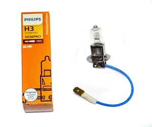 2 Stück Philips Premium H3 Halogen Stirnlampe Lampe 12V 55W 12336PRC1 PK22s Korea - Bild 1 von 5