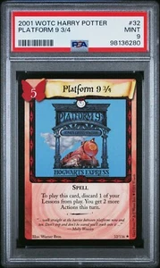 2001 WOTC Harry Potter - Platform 9 3/4 #32 Rare PSA 9 MT - Picture 1 of 2