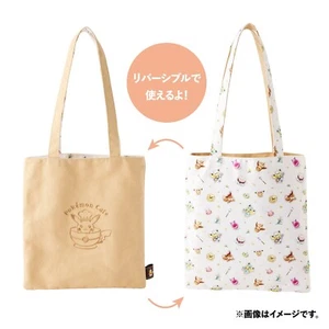 Pokemon center original Reversible tote bag Chef Pokémon Cafe & Pikachu Sweets - Picture 1 of 1