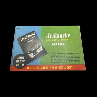 💥 WW2 Armed ServicesEdition #I-241💥 AVALANCHE 🦅1944 Foto 1 de 4