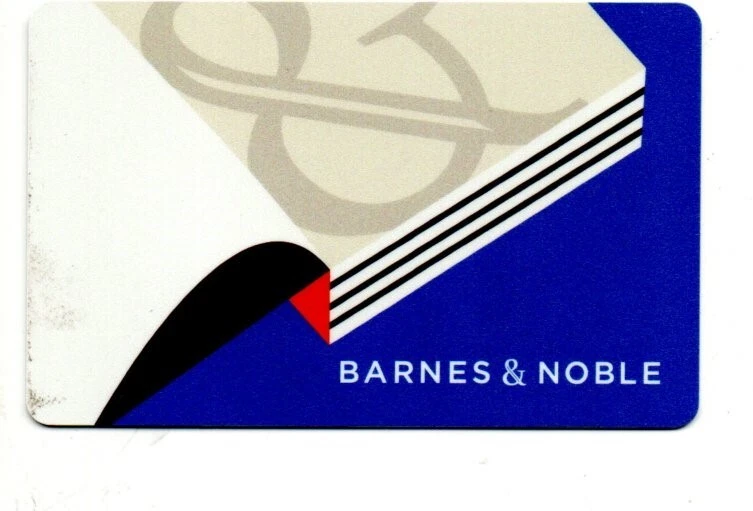Barnes & Noble Book Blue Gift Card No $ Value Collectible - Image 1 of 1