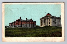 Cincinnati OH-Ohio, University of Cincinnati, c1908 Antique Vintage Postcard
