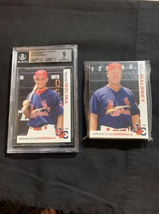 Yadier Molina 2001 Johnson City Cardinals Team Set Rookie Rc 956/1000 BGS 9 - Bild 1 von 3