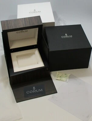 CORUM (¿Copa Almirantes?) Caja Reloj Grande Tarjeta Garantía Internacional ¡Nuevo-Antiguo-Stock! Foto 1 de 4