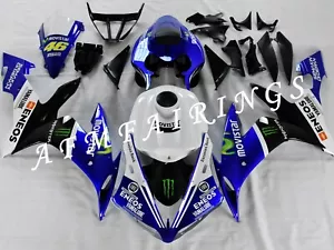 Blue Movistar ABS Injection Mold Bodywork Fairing Kit Panel for YZF R1 2004-2006 - Picture 1 of 7