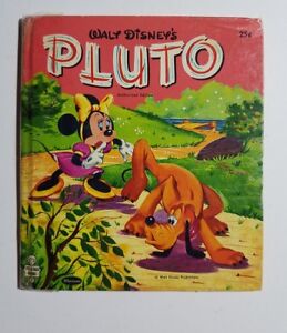 1958 Walt Disneys Pluto Whitman Tell-a-Tale Authorized Edition 