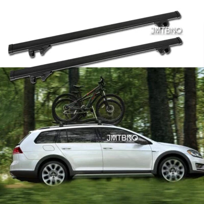 Portaequipajes de techo superior con barra transversal de bloqueo para auto Golf Alltrack 2017-2019 Foto 1 de 4