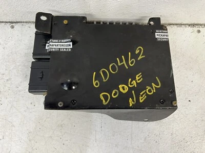 1999 Dodge Neon SOHC A/T FED emissions ECU ECM PCU PCM controller unit oem - Image 1 of 4
