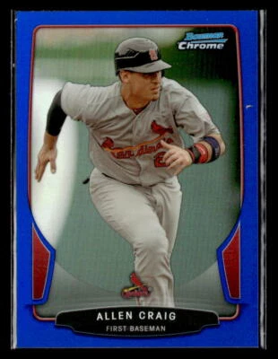 2013 Bowman Chrome #14 Allen Craig BowmanBlue NMMT+ Foto 1 de 2